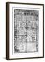 Chinese Buddhist Prayer Sheet, 1926-null-Framed Giclee Print