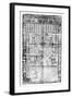 Chinese Buddhist Prayer Sheet, 1926-null-Framed Giclee Print