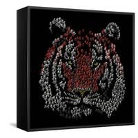 Chinese Character Tiger-null-Framed Stretched Canvas