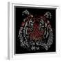 Chinese Character Tiger-null-Framed Giclee Print