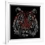 Chinese Character Tiger-null-Framed Giclee Print