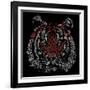 Chinese Character Tiger-null-Framed Giclee Print