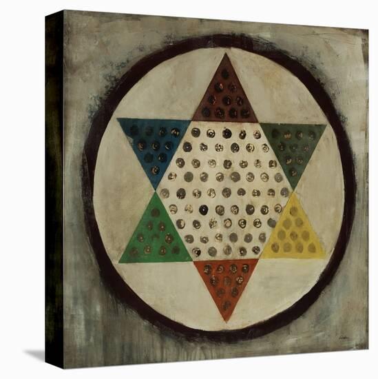 Chinese Checkers-Clayton Rabo-Stretched Canvas