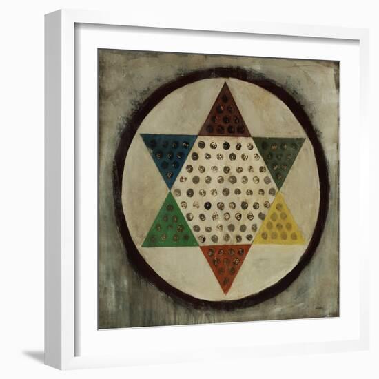 Chinese Checkers-Clayton Rabo-Framed Giclee Print