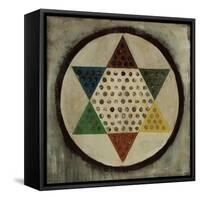 Chinese Checkers-Clayton Rabo-Framed Stretched Canvas