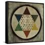 Chinese Checkers-Clayton Rabo-Framed Stretched Canvas