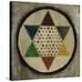 Chinese Checkers-Clayton Rabo-Stretched Canvas