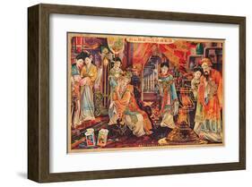 Chinese Cigarette Advertising-null-Framed Art Print