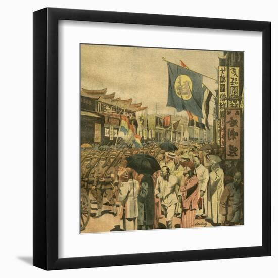 Chinese Civil War-Alfredo Ortelli-Framed Art Print