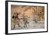 Chinese Classic Wall Drawing-B.B. Xie-Framed Art Print