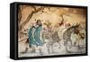 Chinese Classic Wall Drawing-B.B. Xie-Framed Stretched Canvas