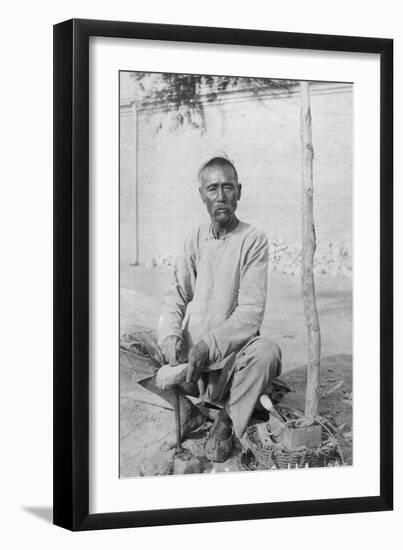 Chinese Cobbler-null-Framed Photographic Print