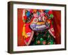Chinese Colorful Souvenir Puppet Dragon, Beijing, China-William Perry-Framed Photographic Print