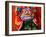 Chinese Colorful Souvenir Puppet Dragon, Beijing, China-William Perry-Framed Photographic Print