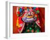 Chinese Colorful Souvenir Puppet Dragon, Beijing, China-William Perry-Framed Photographic Print