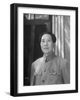 Chinese Communist Ldr. Mao Tse Tung-null-Framed Photographic Print