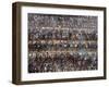 Chinese Conmuters' Bikes are Lined up-null-Framed Premium Photographic Print