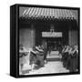 Chinese Criminals in the Viceroy's Yamen, Now Used as a Jail, Tientsin (Tianji), China, 1901-null-Framed Stretched Canvas