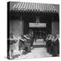 Chinese Criminals in the Viceroy's Yamen, Now Used as a Jail, Tientsin (Tianji), China, 1901-null-Stretched Canvas