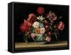 Chinese Cup with Flowers-Jacques Linard-Framed Stretched Canvas