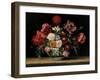 Chinese Cup with Flowers-Jacques Linard-Framed Art Print