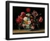 Chinese Cup with Flowers-Jacques Linard-Framed Art Print