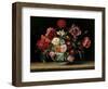 Chinese Cup with Flowers-Jacques Linard-Framed Art Print