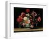 Chinese Cup with Flowers-Jacques Linard-Framed Art Print