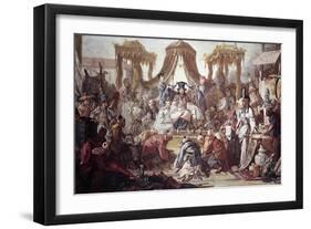 Chinese Curio: Audience of the Chinese Emperor-Francois Boucher-Framed Giclee Print