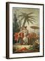 Chinese Curiosity, Study for a Tapestry Cartoon, C.1742-Francois Boucher-Framed Giclee Print