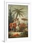 Chinese Curiosity, Study for a Tapestry Cartoon, C.1742-Francois Boucher-Framed Giclee Print