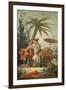 Chinese Curiosity, Study for a Tapestry Cartoon, C.1742-Francois Boucher-Framed Giclee Print