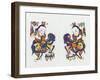 Chinese Door Keepers, Children Riding Lions, C.1980S-null-Framed Giclee Print