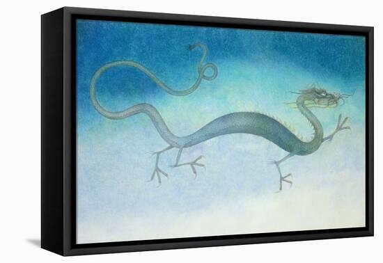 Chinese Dragon, 1979-Wayne Anderson-Framed Stretched Canvas