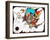 Chinese Dragon, 2012-Myrtia Hellner-Framed Giclee Print