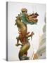 Chinese Dragon, Golden Mount, Wat Saket Temple, Bangkok, Thailand-Russell Young-Stretched Canvas