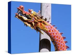 Chinese Dragon in Chinatown, Seattle, Washington, USA-null-Stretched Canvas