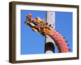 Chinese Dragon in Chinatown, Seattle, Washington, USA-null-Framed Photographic Print