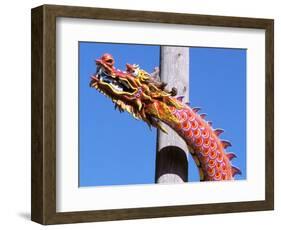 Chinese Dragon in Chinatown, Seattle, Washington, USA-null-Framed Photographic Print