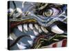 Chinese Dragon, Nagasaki, Kyushu, Japan-Walter Bibikow-Stretched Canvas