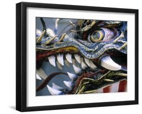 Chinese Dragon, Nagasaki, Kyushu, Japan-Walter Bibikow-Framed Photographic Print