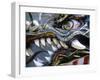 Chinese Dragon, Nagasaki, Kyushu, Japan-Walter Bibikow-Framed Photographic Print