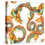 Chinese Dragon Pattern-tanycya-Stretched Canvas