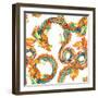 Chinese Dragon Pattern-tanycya-Framed Art Print