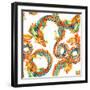 Chinese Dragon Pattern-tanycya-Framed Art Print