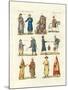 Chinese Dresses-null-Mounted Giclee Print