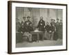 Chinese Embassy to Foreign Powers, 1868-Alonzo Chappel-Framed Giclee Print