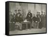 Chinese Embassy to Foreign Powers, 1868-Alonzo Chappel-Framed Stretched Canvas