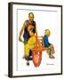 "Chinese Family,"April 2, 1927-Henry Soulen-Framed Giclee Print