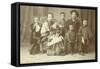 Chinese Family, Circa 1890-Ida B. Smith-Framed Stretched Canvas